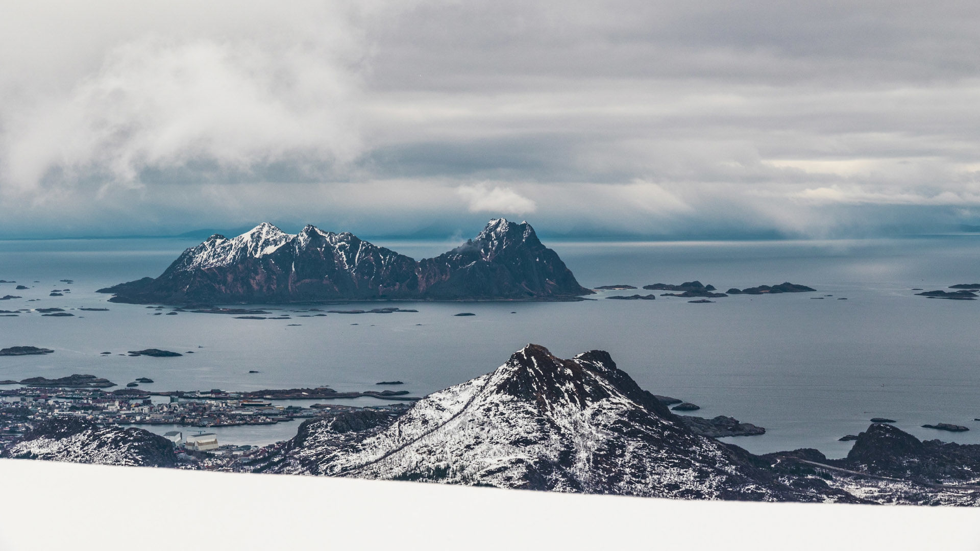 Skitouren Norwegen Svolvaer